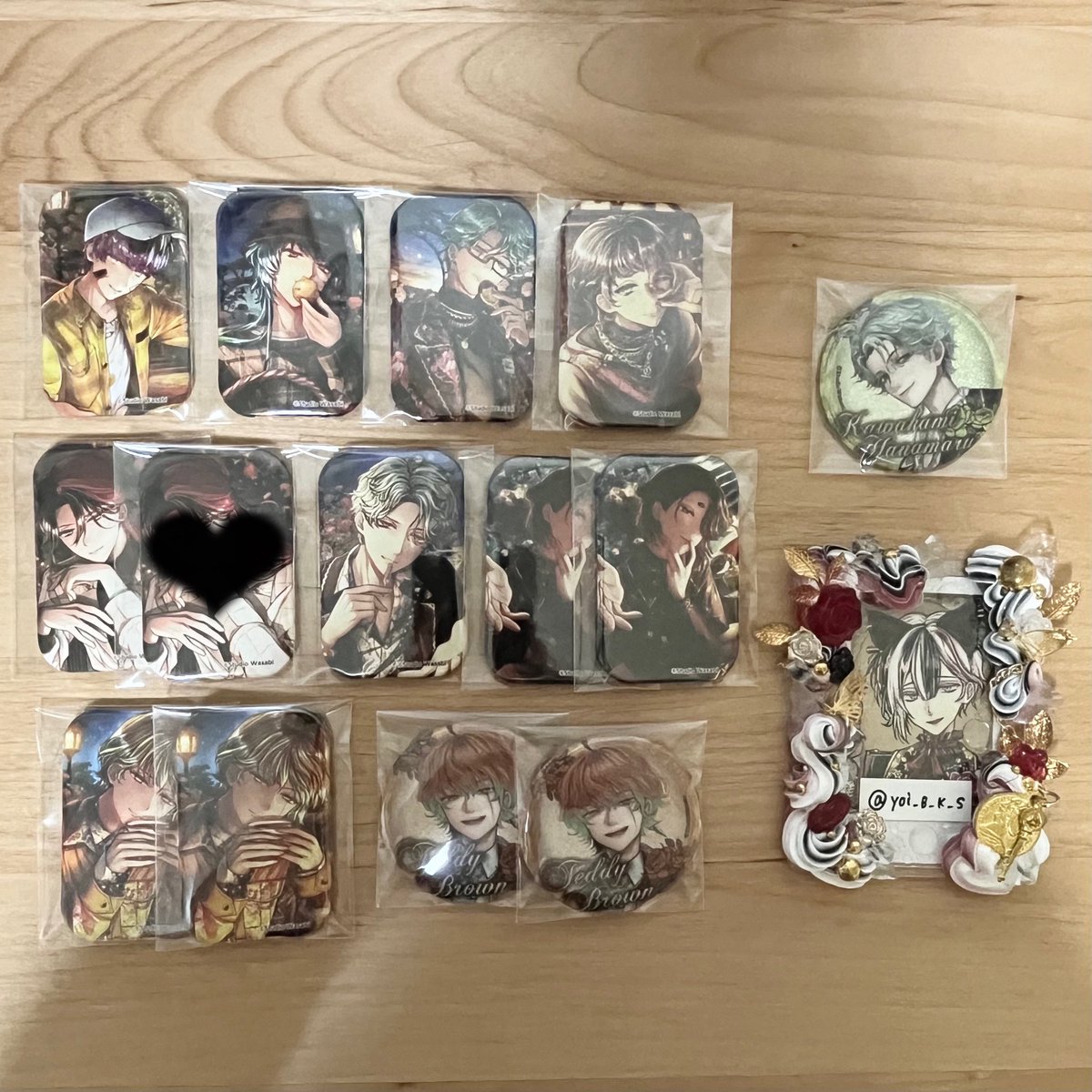 yoi_B_K_S's tweet photo. 【交換】悪魔執事と黒い猫 あくねこ 原作スクエア缶バッジ グリッター 箔押しポストカード Aグループ おまもりクリアしおり ミニキャラ 特典 東京タワー

譲 : ロノ/バスティン/ナック/ラムリ/ルカス/ハナマル/ユーハン/テディ/フルーレ/ラト

求 : ベリアン

検索からでもお気軽にお声がけください.ᐟ https://t.co/dvnNASc5TC
