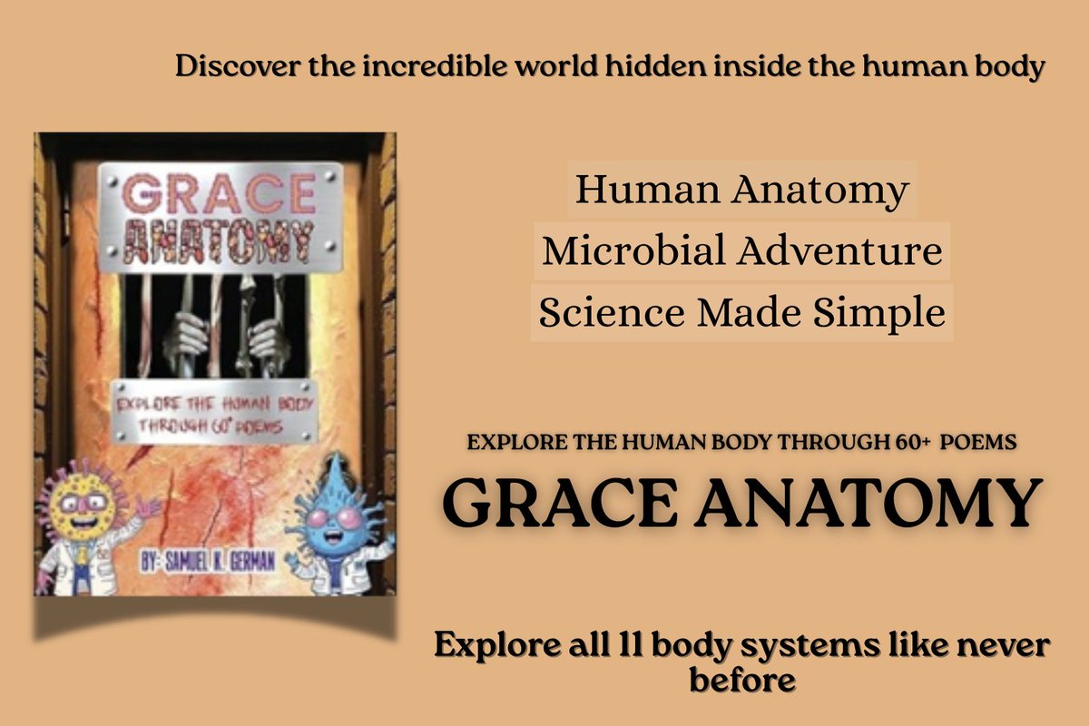 my_bookbees's tweet photo. #Anatomy #HumanBody #Science Step inside the human body and experience anatomy like never before as two microscopic doctors explore the organs, systems, and secrets hidden beneath your skin. @SKGBooksdotnet Buy Now : https://t.co/W70wHQ6mdx https://t.co/0TLcXTLAGN