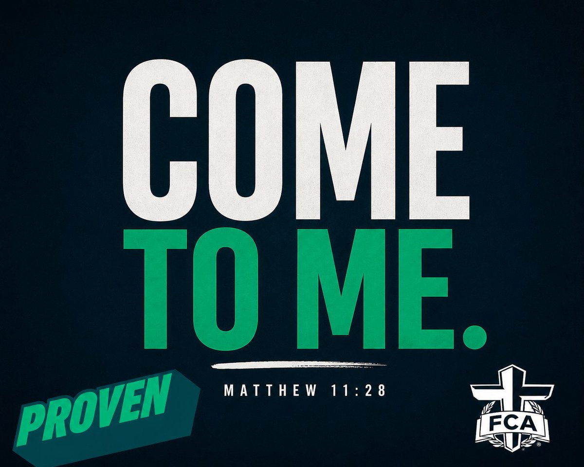 SCMidlandsFCA's tweet photo. Are you carrying more than you were ever meant to carry? Jesus offers something the world never can—true rest. Take a moment to read this encouraging reminder about laying down the burden of striving and walking in His strength instead.
#MidlandsFCA #FCAproven #ComeToMe https://t.co/HsAQWIiwbd