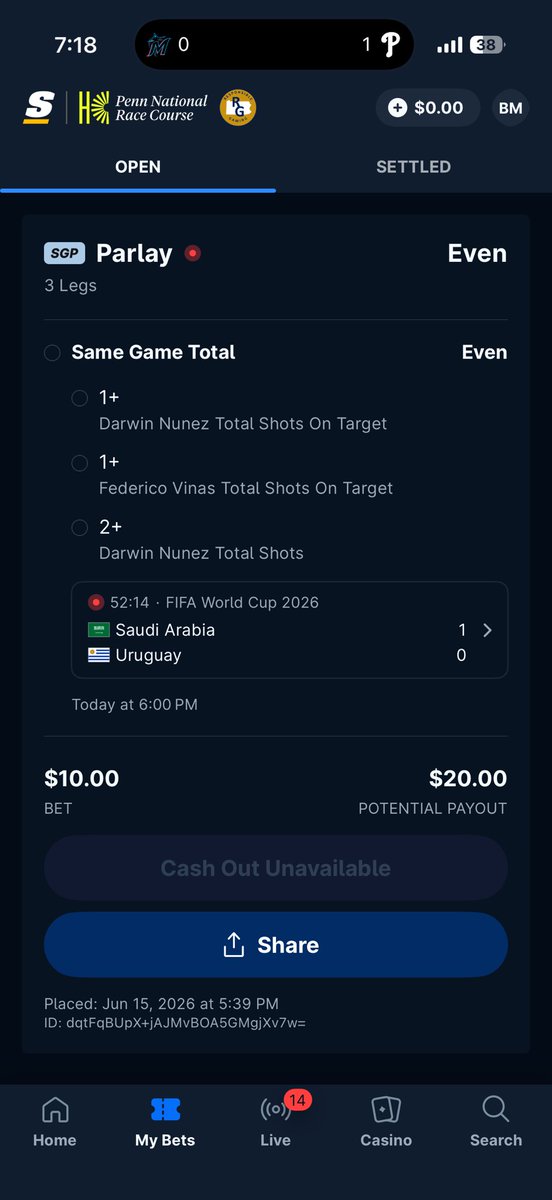 BennettMcAleer's tweet photo. @theScoreBet So does this count?? They took Nunez out https://t.co/gUTPWZe48r