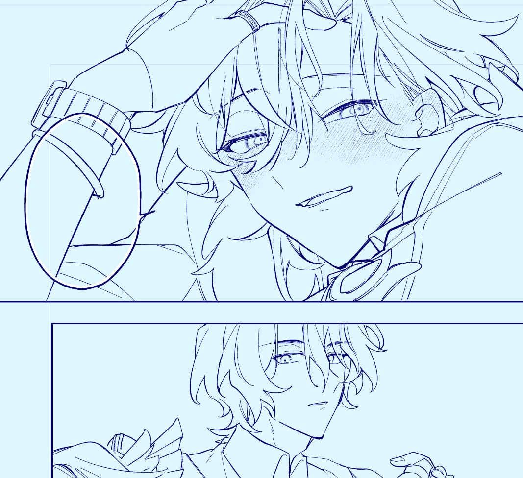 kotoharachiu's tweet photo. wip　レイチュリ https://t.co/dMFPGi4QoJ