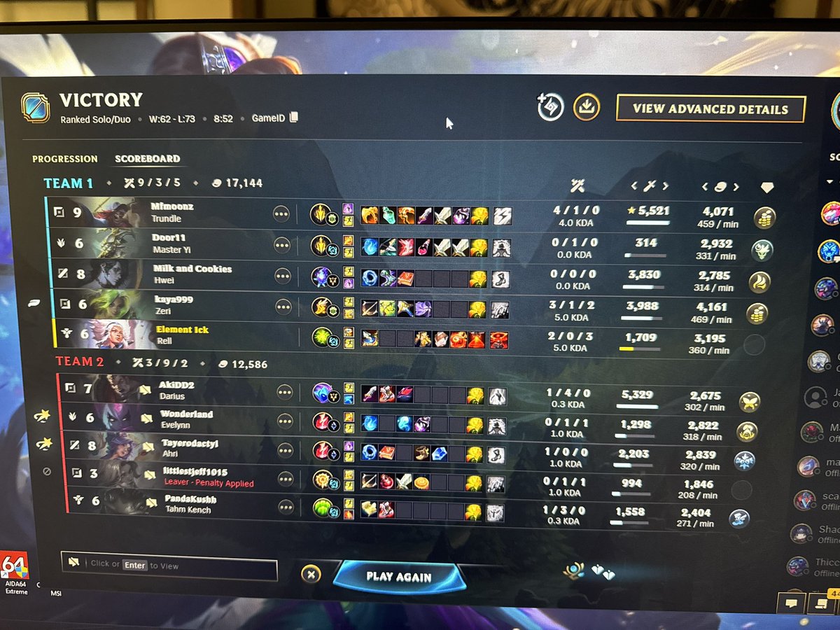 bowden2014's tweet photo. i’m sorry you dc’d bc i lvl 2 mogged bro 
thx for the lp 🎠 https://t.co/qOgdml0Es1
