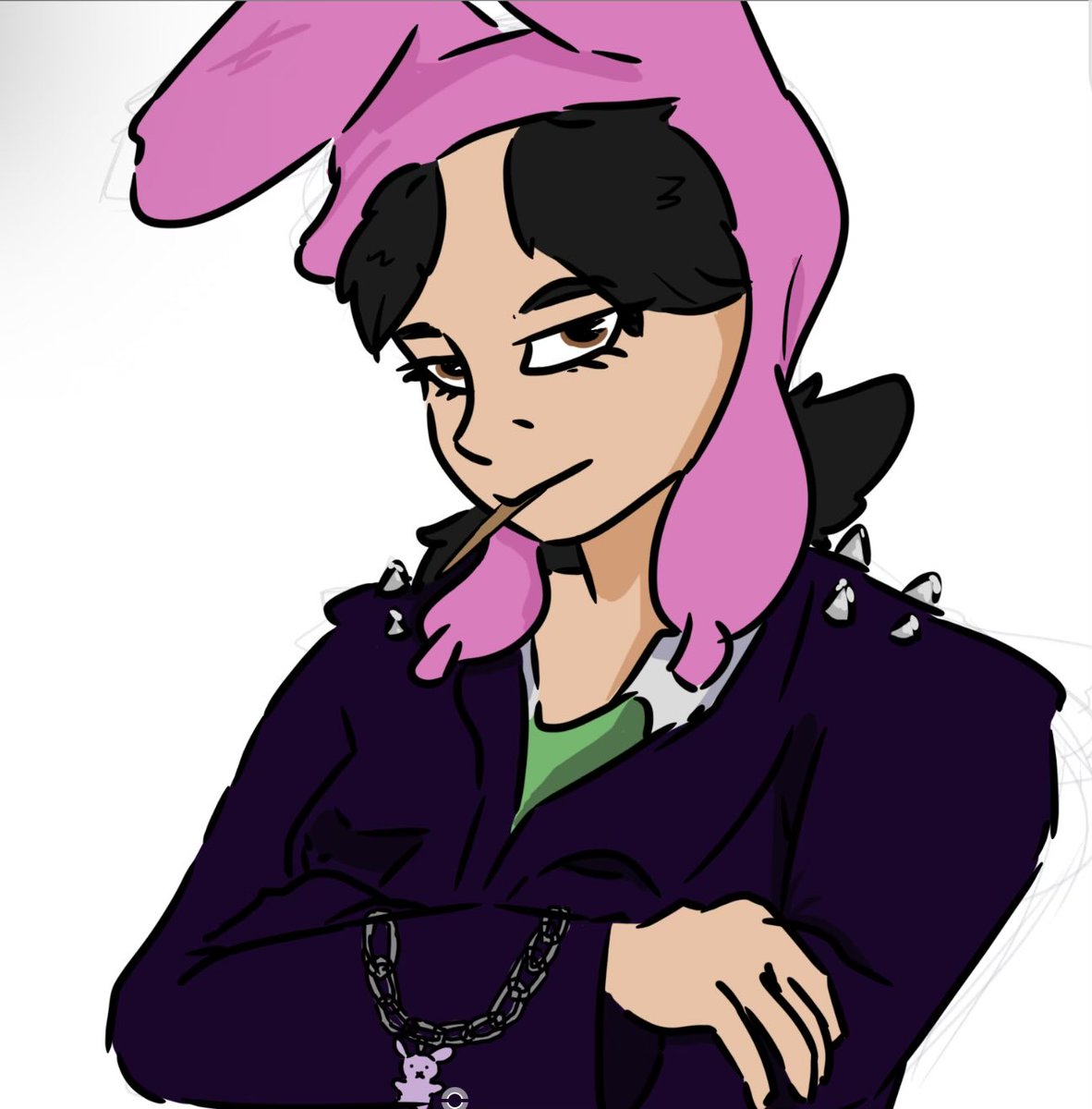 belchercest's tweet photo. hi louise 🐰 https://t.co/2twhAZf51l