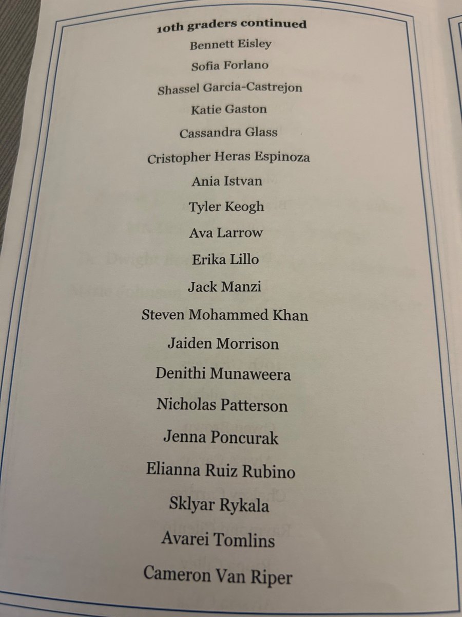 drbonkwcsd's tweet photo. Proud to address and congratulate the 73 John Jay HS students who received the Patricia D’Amato and Kerri Roger Exemplary Character and Citizenship Award this evening! So proud of all of these students! @WCSDEmpowers @johnjayseniorhs https://t.co/cFzvybymKS
