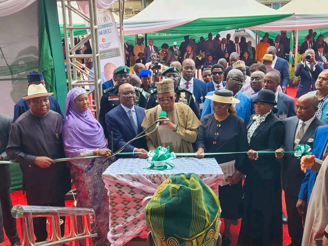 GovWike's tweet photo. In continuation of the commissioning of projects in the FCT, a new state-of-the-art Court of Appeal, Abuja Division Building was commissioned yesterday, by the Vice President, Senator Kashim Shettima, GCON, who represented President Bola Ahmed Tinubu, GCFR.

The President described the facility as a bold statement of his administration's Renewed Hope Agenda towards providing a befitting home for the rule of law. 

For us, provision of a comfortable, modern environment for judges is critically important to the sustenance of the independence and integrity of the judiciary.

Today too, we will hand over the Quarters for the Court of Appeal Judges in Abuja, and also flag-off the construction of new Quarters for the Industrial Court and Code of Conduct Tribunal judges.