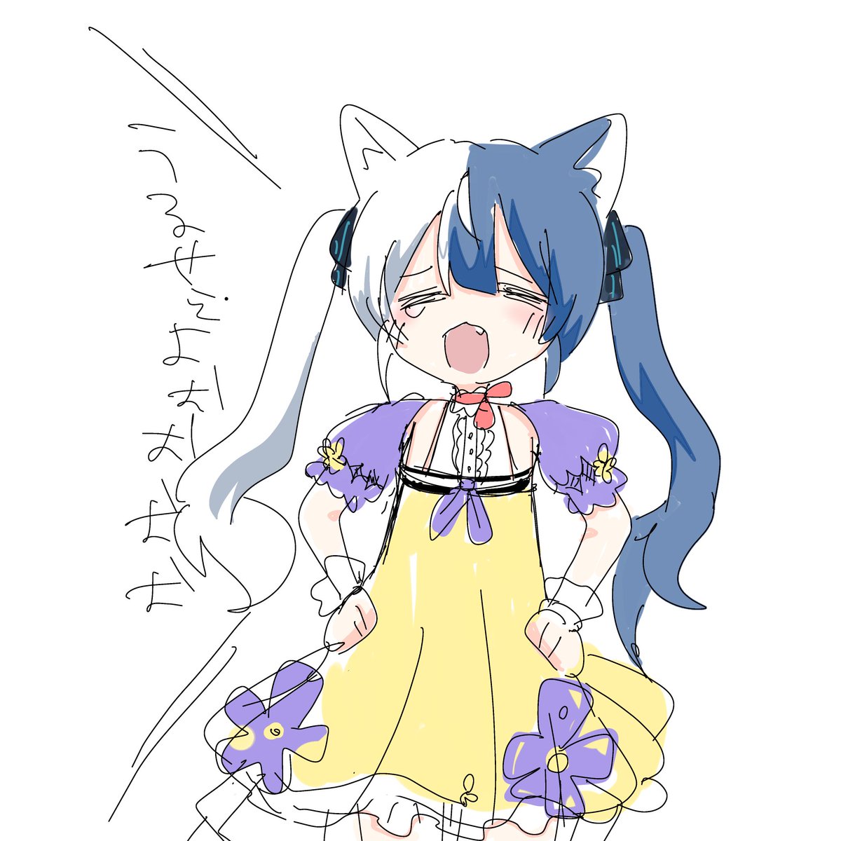 susususuzune's tweet photo. 描いてて虚しくなってきました()

#鈴音個展 https://t.co/5TZnvxCNiI