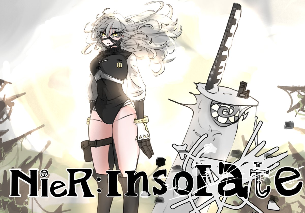 bentxben_'s tweet photo. i need so bad a new #nier that i imagined a new one https://t.co/7fwsu0TDWI