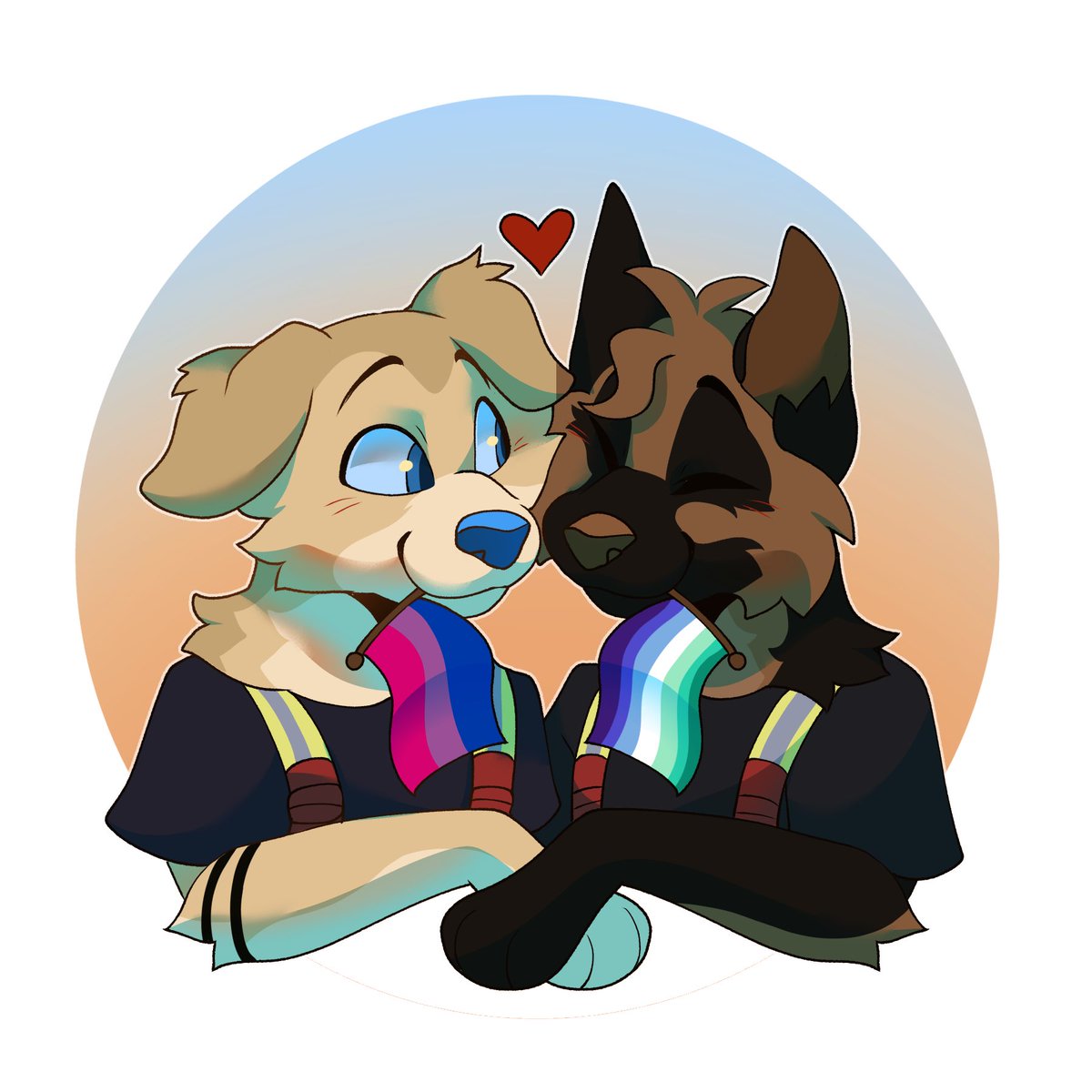 _Jord_y_1945's tweet photo. Some art I’ve gotten from some amazing artists of my characters!!!

Credits (in order):
@roserocks_art , @sarahcutieartist , @/puppy4koko , and @/sharkbaitb0nes (on insta!)

#furry #fursona #furryartwork #911abc #buddie911 #buddie #911show https://t.co/3CbwwlZkGk