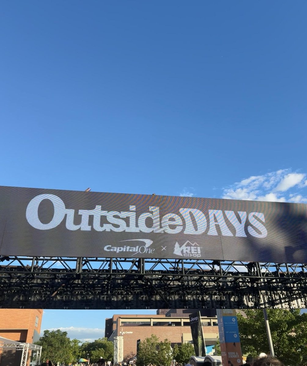 TheFestVoice's tweet photo. Outside Days was magical. We had so much fun exploring and can't wait to be back@ Check our official review of the weekend. https://t.co/RD1SSUJDDj
#outsidedays https://t.co/nUJZq8n7HI