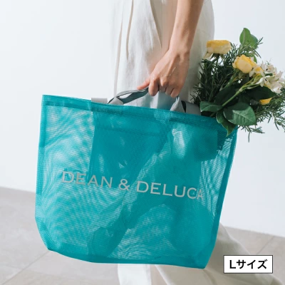 tkg351's tweet photo. DEAN&amp;DELUCA楽天公式
メッシュトートバッグ 2026 再販決定！
▶https://t.co/VM1zAtQLDD【PR】
今年のカラーは ターコイズ S or L サイズ
欲しい人は販売開始前通知設定👍

FEILER フェイラー オールドテディ トート 再販もそろそろ？！できればドラクエコラボ追加販売も！！
ディーンアンドデルーカ https://t.co/V36d6bCAcR