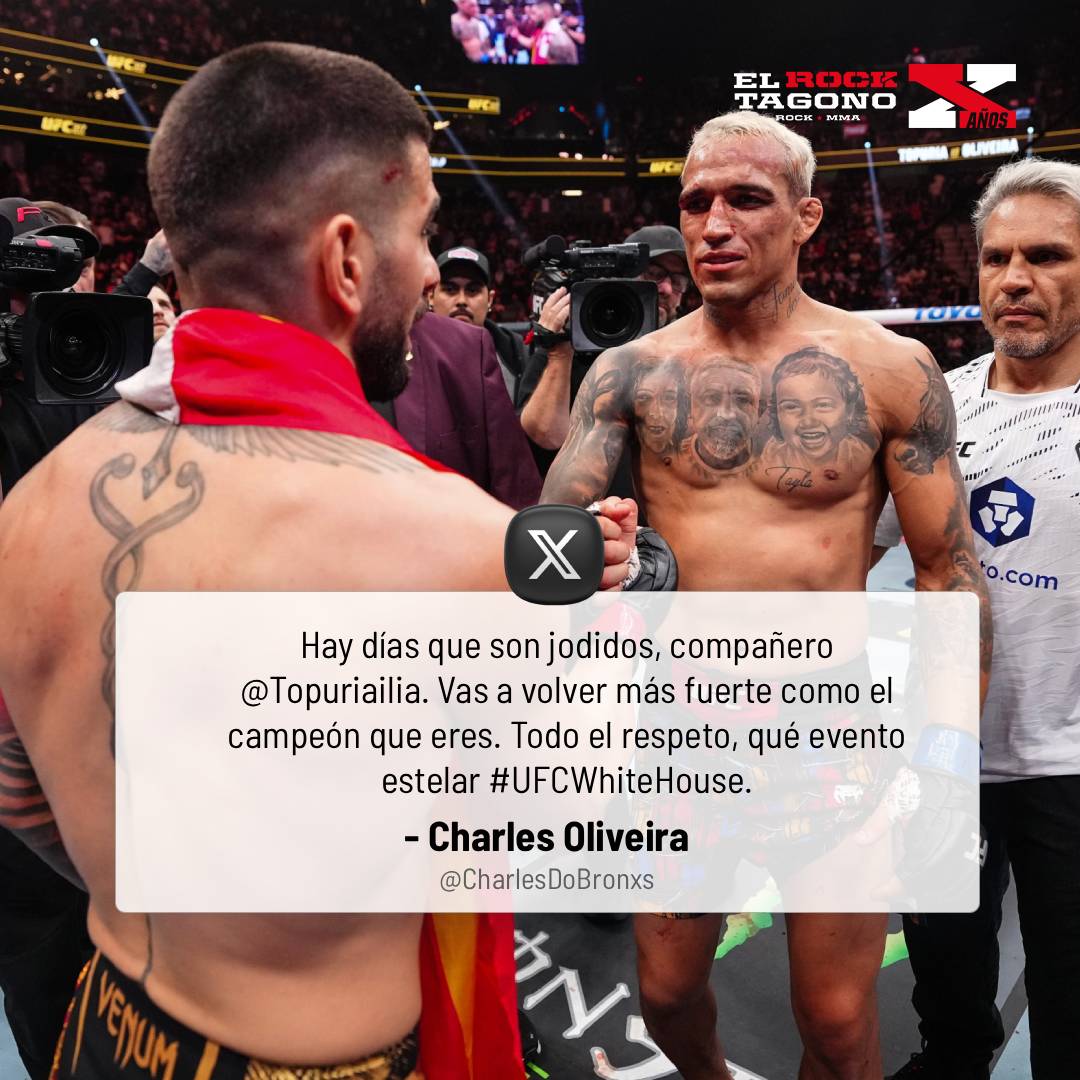 elrocktagono's tweet photo. El apoyo y el consuelo de Charles Oliveira para Ilia Topuria 🥺❤️

#UFC #MMA https://t.co/8qh92Dt6BA