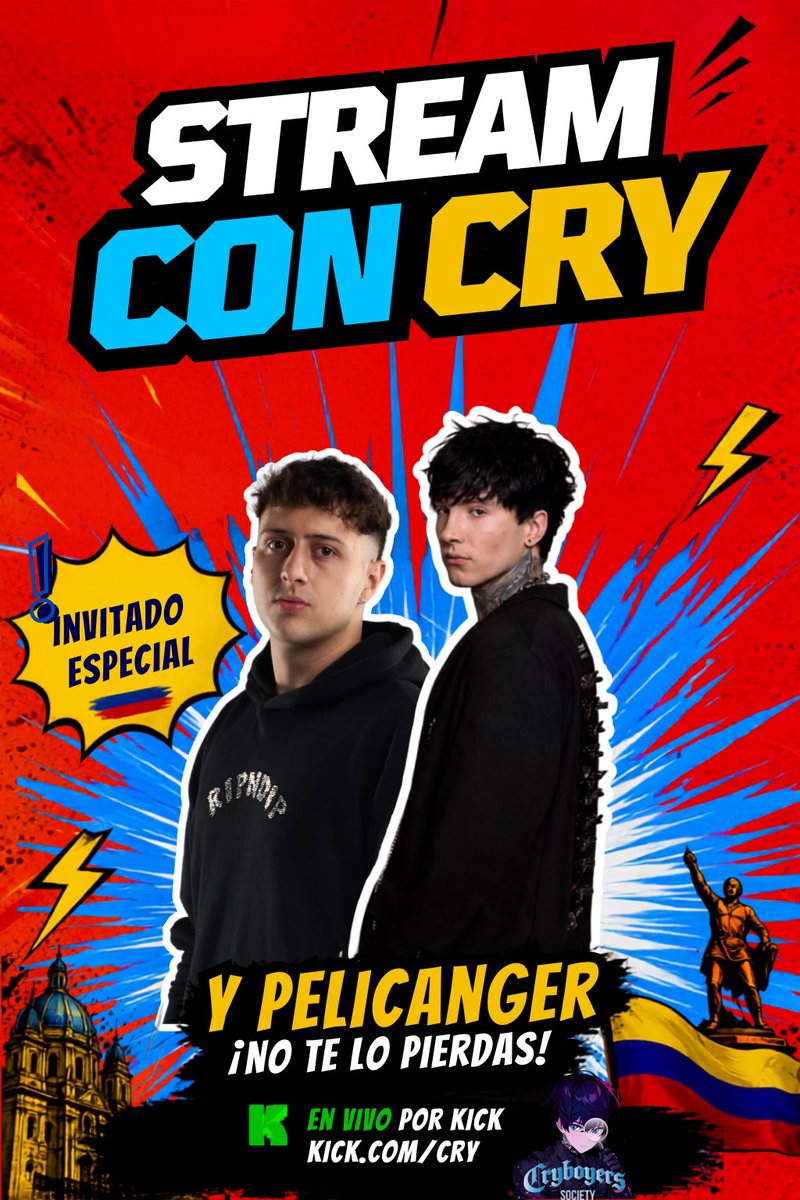 Cryboyersociet1's tweet photo. No se lo pierdan stream con Pelicanger 🖤 entren todos https://t.co/d07758DphV