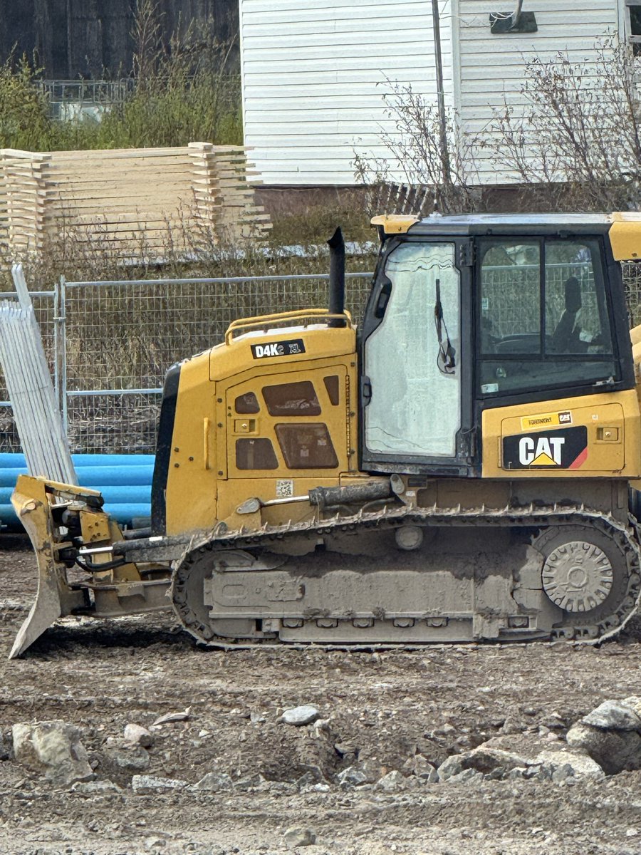 dwightlethbri's tweet photo. @BarryPetten @TonyWakehamNL could you ‘weigh in’ on how a site that 24hrs after ditching holds up an 18000lb dozer on every inch of it, but can’t be made ready for a school for less than $12+M in change orders?  #buildtheschool https://t.co/oXqmirl6Mv