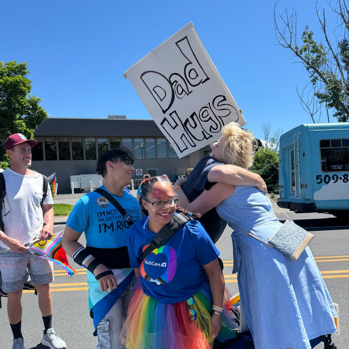 CarmelaConroy's tweet photo. It was an honor to participate with so many neighbors at #SpokanePride. Thanks to our wonderful volunteers who staffed the Conroy for Congress sponsored booth and to all who showed up to stand with the LGBTQIA+ community! https://t.co/ttZ3TkyiTg