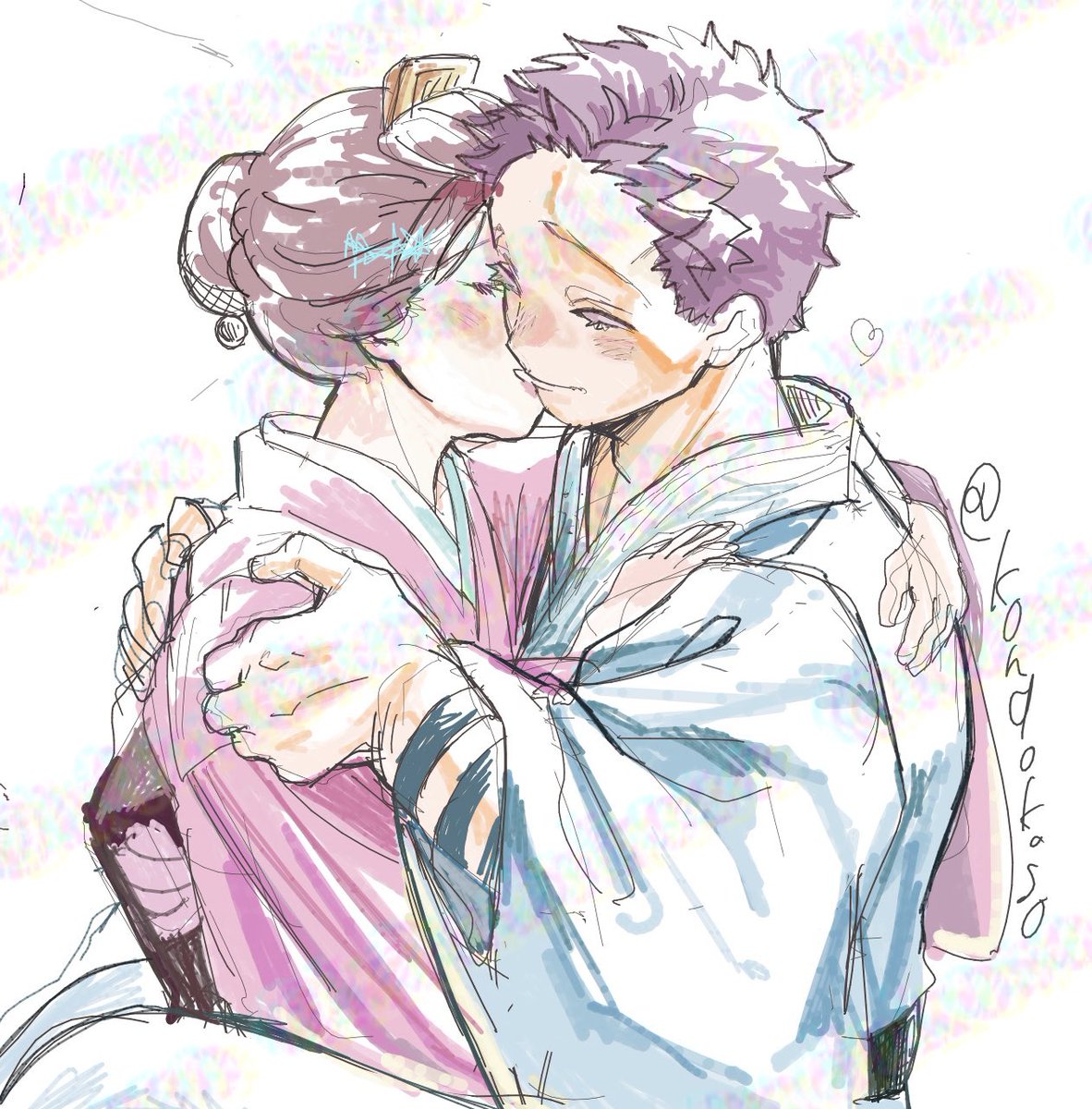 k0ndokoso's tweet photo. 昨日の絵チャありがとうございました❗️楽しすぎた🩵🩷 https://t.co/vjzoyACTX4