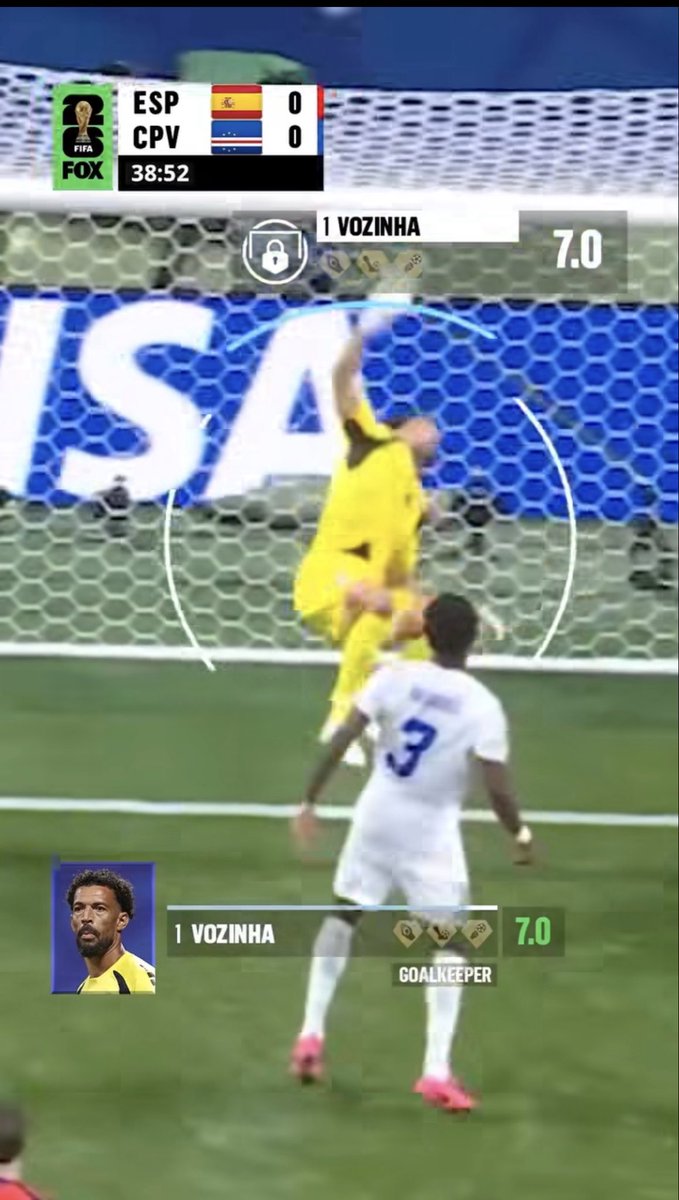 sirtiegone's tweet photo. A 10-star ⭐️ performance “human wall” from Vozinha 
Spain 🇪🇸 vs. Cape Verde 🇨🇻 #FIFAWorldCup2026 https://t.co/DzYV0rOYsZ
