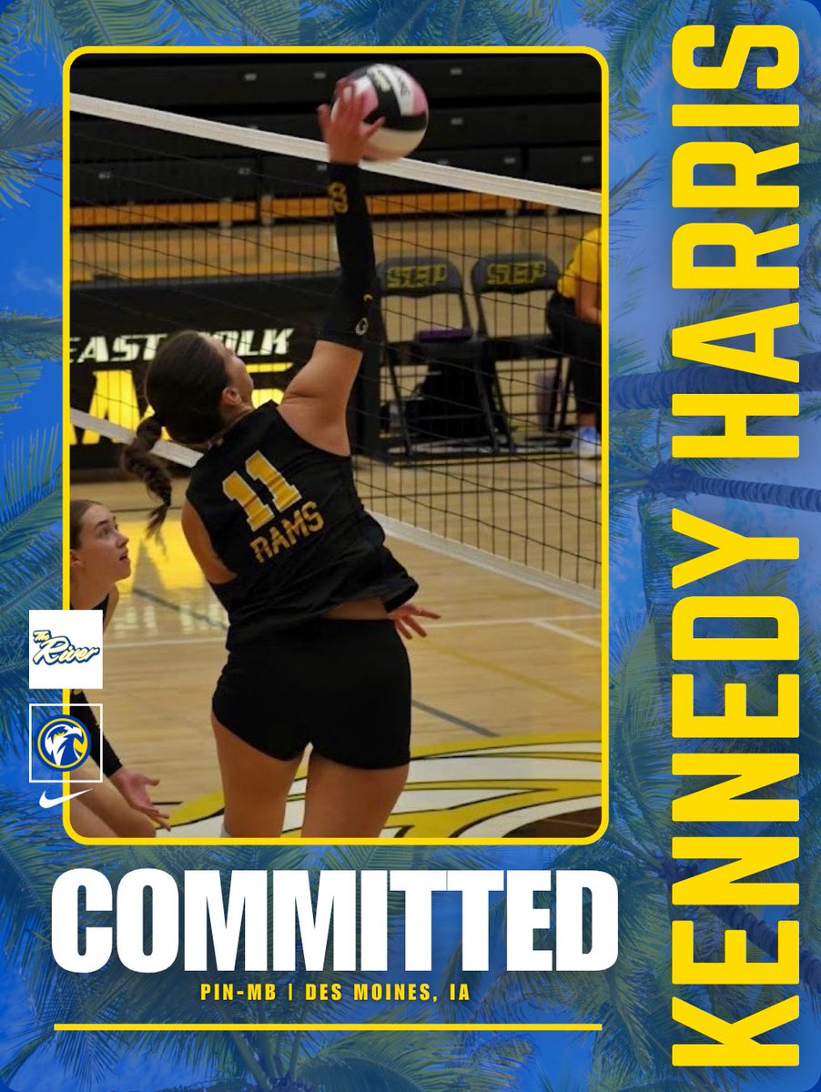 irscvb's tweet photo. COMING TO THE SUNSHINE STATE☀️🏐

Let’s welcome incoming freshman Kennedy Harris from Des Moines, IA! We’re so excited to have you with us and can’t wait to have you here at The River💙💛 

Welcome HOME Kennedy⭐️

#TheRiverWay | #RollRiver https://t.co/EFvdMXLBiK