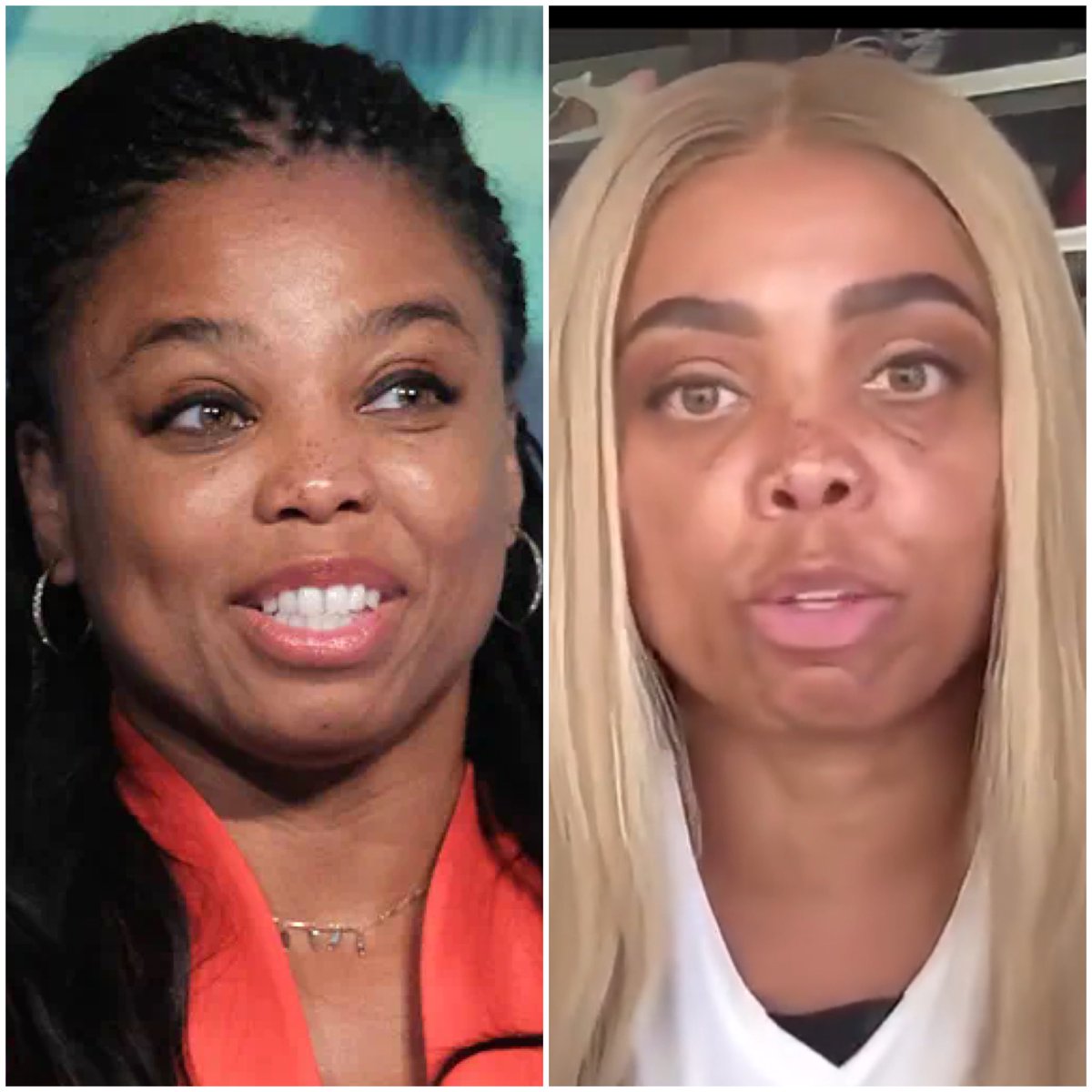 PinoAmericano's tweet photo. What in the Michele Obama happened to Jemele Hill? My gosh. https://t.co/R2MQaCZ2qt