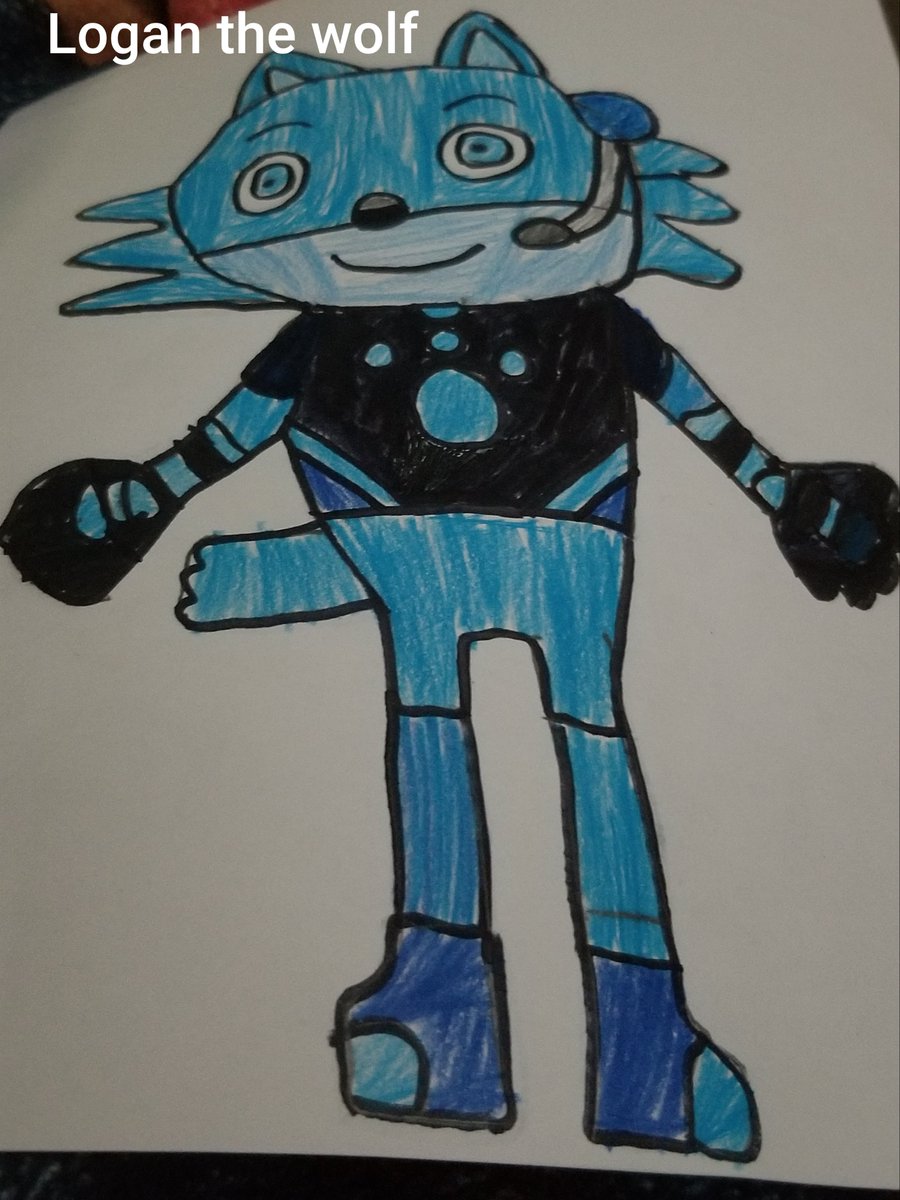 LoganGale7's tweet photo. @XxbunnygirlxX2 Here's my oc Logan the wolf https://t.co/L4gzU4ynG3