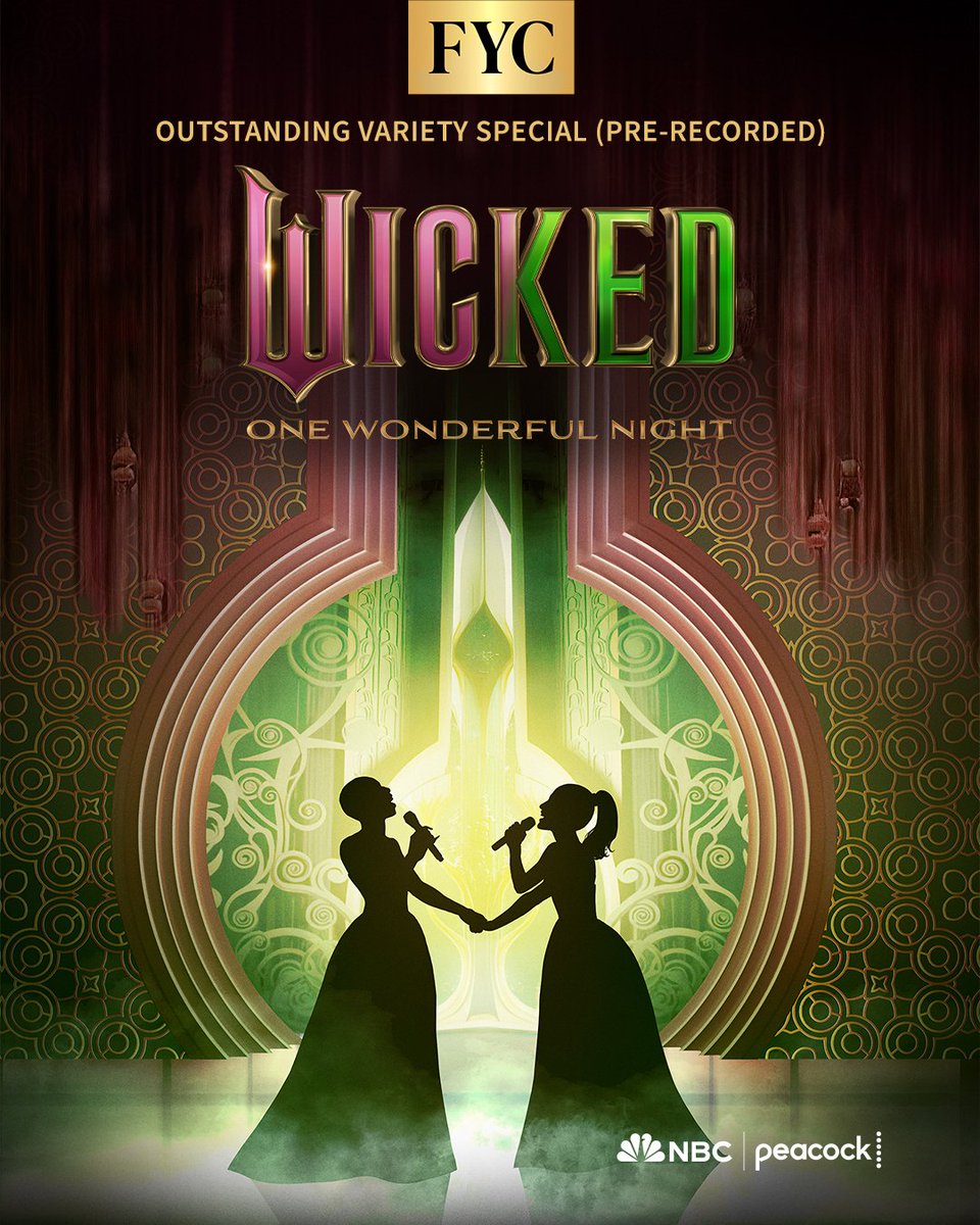 wickedmovie's tweet photo. Rejoicifying at a special Wicked: One Wonderful Night For Your Emmy Consideration event.

Director Jon M. Chu joined Executive Producer Ben Winston, Choreographer Christopher Scott, Music Director Stephen Oremus, and Costume Designer Katja Cahill for a lively conversation celebrating the creative and technical team’s incredible work.