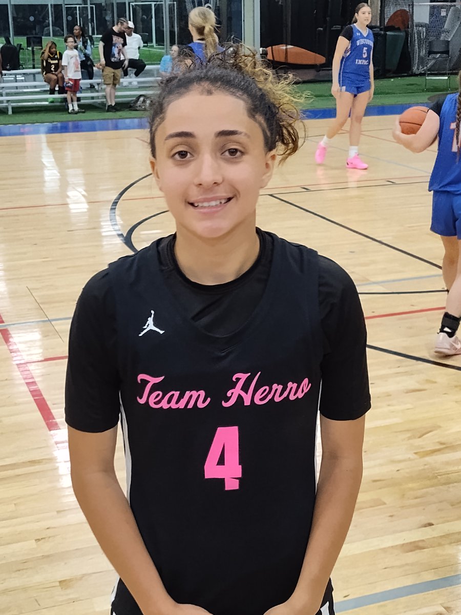 TheMRR7's tweet photo. 7 Shouts for Standing Out (7S4SO) & Newcomers to Note (N2N):

Sunday from the @WisImpact Cheesehead Challenge in New Berlin, WI:

7S4SO--Sunday morning:
@MKE_WBB commit @RitaKuepper10 (5'6" G, '27) of WI Playground

@WinonaStateWBB commit @GraceMitch67126 (5'11" W, '27) of NH 1848

Maricella Rivera (5'5" G, '27) of Team Herro
     (pictured, #4)

@madelinevolpe22 (5'4" G, '27) of WI Impact

@Tori_Justmann (5'5" G, '27) of United Hoops

@BKLuehring (5'8" G, '28) of Chapman

@j3all3n (5'9" W, '28) of WI Playground

.

7S4SO--Sunday midday:
@AutumnCrowe25 (5'10" G, '27) of NH 1848

@BethLangebartel (5'11" W, '27) of WI Playground

@Liliverps (5'11" F, '27) of Chapman

Sydney Tilley (5'6" W, '27) of 1-on-1 Milwaukee

@GwennElliott28 (5'11" W, '28) of Chapman

Kylee Kitt (5'10" W, '28) of WI Impact

@Veronica_Hoell (5'10" W, '29) of WI Impact

.

7S4SO--Sunday afternoon:
@CTagliapietra35 (5'8" G, '27) of Chapman
     (pictured, #3)

@Linnaa15_ (5'6" G, '27) of 1-on-1 Milwaukee
     (pictured, #15)

@kyleelailynn (5'3" G, '27) of Team Herro

@CalistinS (5'10" W, '28) of NH 1848

@brechtl_k1123 (5'8" G, '29) of WI Impact

@AaliyahSC14 (5'10" W, '29) of WI Playground

@KCampbell2031 (6'2" C, '31) of WI Playground

.

N2N:
@loyaltiwsanchez (5'2" G, '27) of WI Playground

@KimoraSmith0 (5'8" W, '28) of Team Herro

Anna Rusch (5'7" W, '28) of 1-on-1 Milwaukee

Tessa Lueck (5'8" W, '28) of Chapman

@brooklynn65552 (5'9" W, '29) of WI Playground

@EluisaHidri (5'7" G, '29) of 1-on-1 Milwaukee

@AnnieDean2029 (5'11" F, '29) of WI Impact

Lana Carson-Wells (5'11" F, '29) of WI Playground

Charley Noble (5'11" F, '29) of 1-on-1 Milwaukee

@AshlynnRutzen (5'6" G, '30) of WI Impact

Zariah Le Flore (5'7" G, '30) of WI Playground

.

@WIPGEGirls @Playground2027 @Team1848girls @TeamHerroGirls @WisImpact @UnitedHoops4 @Chapman_GBB @1on1milwaukee