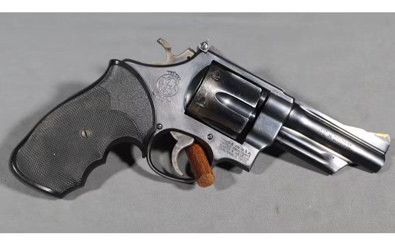 lawman445a's tweet photo. @japan_nobunaga A local police lieutenant sold me a Smith and Wesson model 28- my first .357 Magnum when I was about 14. But he knew me and knew I already had a .38 Special, a .45 Auto, and a .44 magnum… https://t.co/Om86czve07