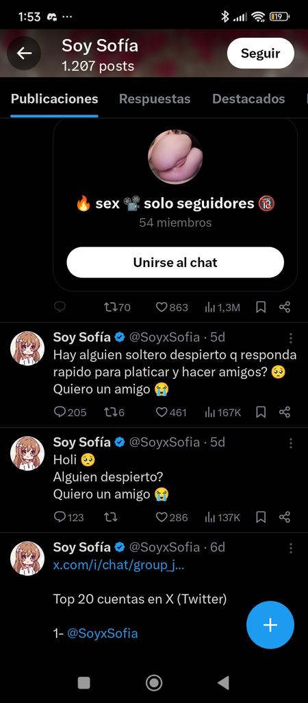 gianlurq's tweet photo. @SoyxSofia Gente dense cuenta que ninguna mujer, ni la más enferma mental usaría twitter para encontrar pareja/amigos. https://t.co/t9to3WEFdv