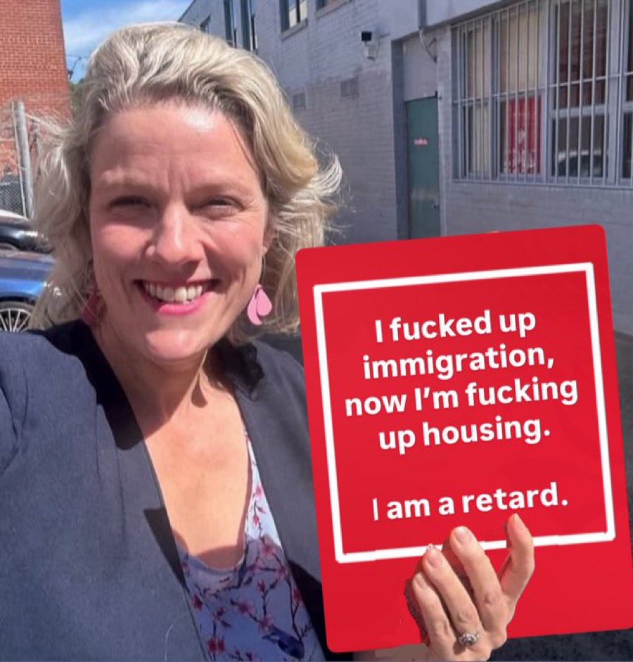 curiousepegasus's tweet photo. @Ausbobsmit She like many others give no craps about Australians just the paycheck @Albo lets them get away with it. #FireThemAll https://t.co/JhMbKkqr96