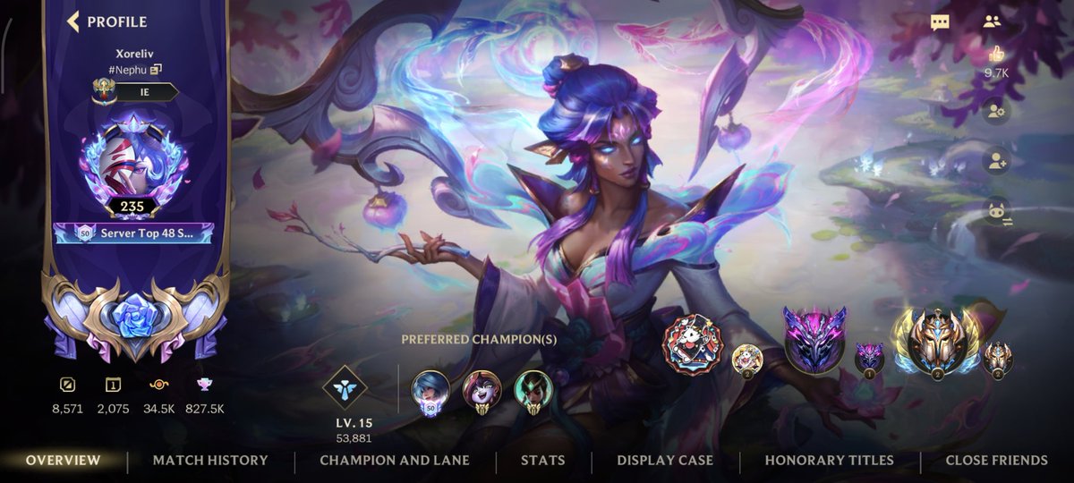 Gamefor18's tweet photo. @riotgames @RiotSupport @Kurohiko_id @wildrift @wildriftID 
Just your daily dose of rant about matchmaking in wildrift 

Got first pick.. i pick garen
Told my teammate to pick tank supp
Pick nami
Start the game.. all chall except me
Clown fiesta by teammate
See their profil https://t.co/RFveOJWIdD