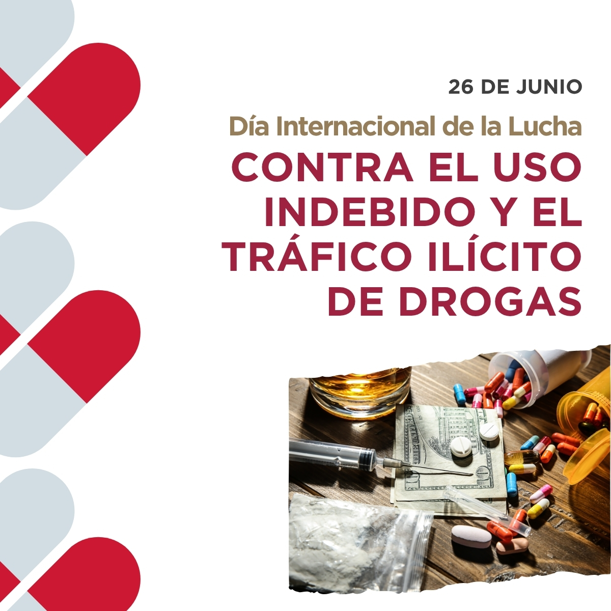 UPTecamac's tweet photo. #COLMILLOS La prevención y la información son nuestras mejores herramientas. 📚💡 Hoy conmemoramos el Día Internacional contra el Uso Indebido y el Tráfico Ilícito de Drogas, un recordatorio para seguir impulsando entornos seguros, saludables y libres de adicciones. 🚫🍃 https://t.co/aY1uNzN4Yk