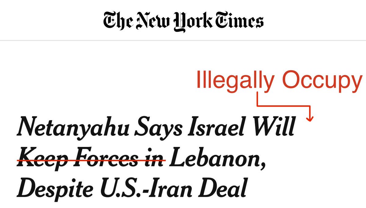 AssalRad's tweet photo. Israel has no right to “keep forces in Lebanon.” https://t.co/B4YvpBqaux