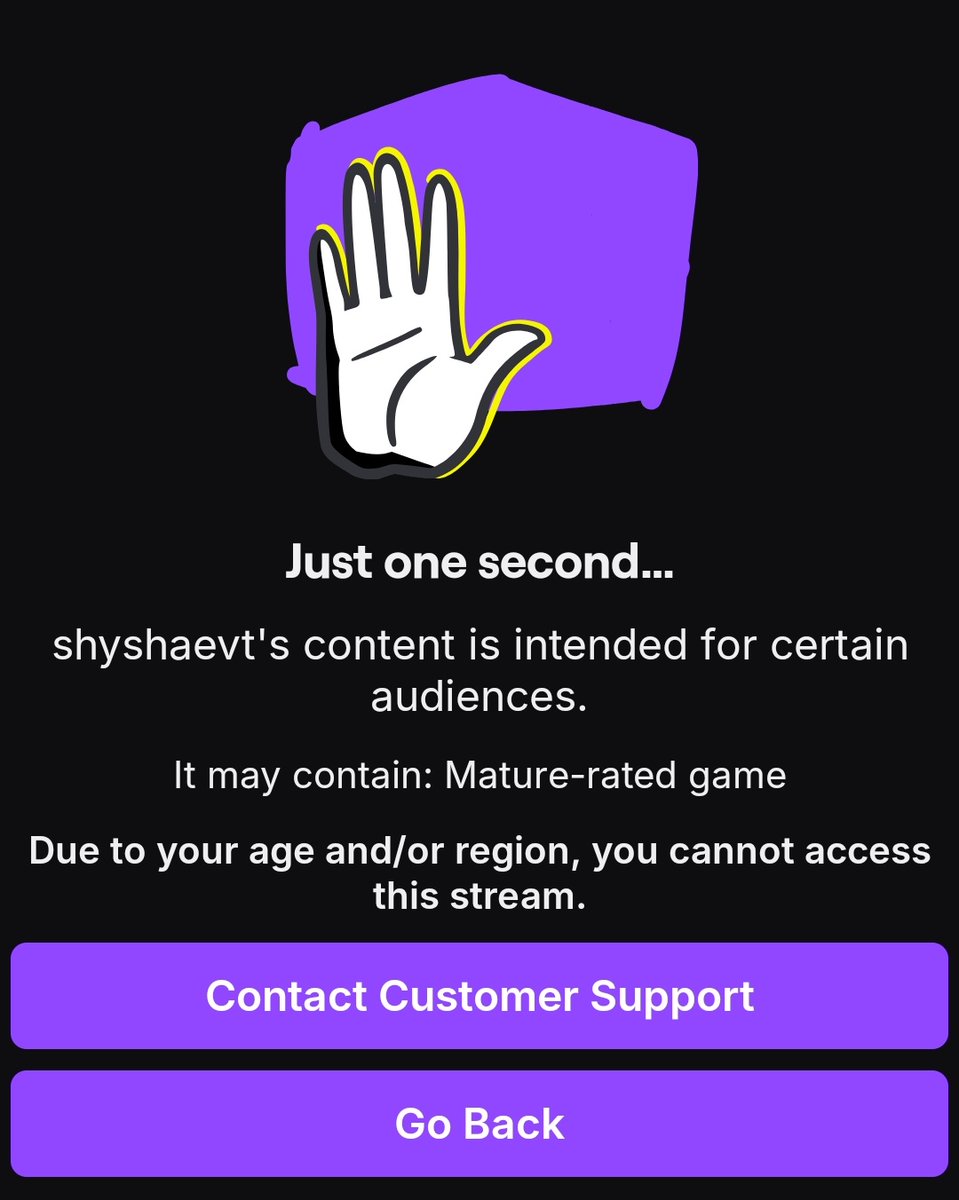 ruruiriot's tweet photo. @Twitch @TwitchUKI @TwitchSupport  
Your stupid AI age verification is scamming me out of my money.

Explain why I, a LEGAL adult, cannot watch the content of someone I am SUBSCRIBED TO. 

If you're going to enforce the UK content laws at least give users the option to reverify https://t.co/176EyNQ1dL