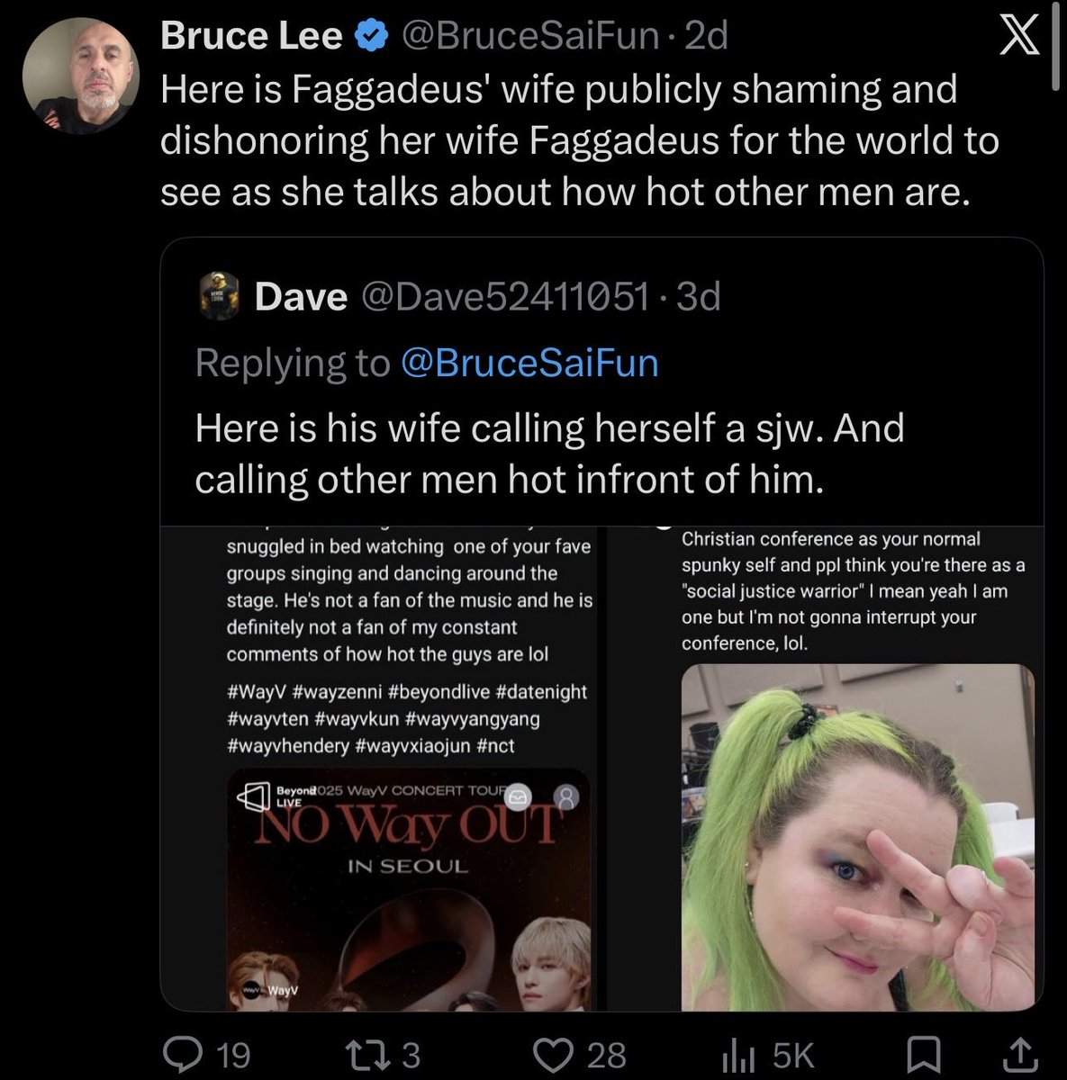 Puts tweet media