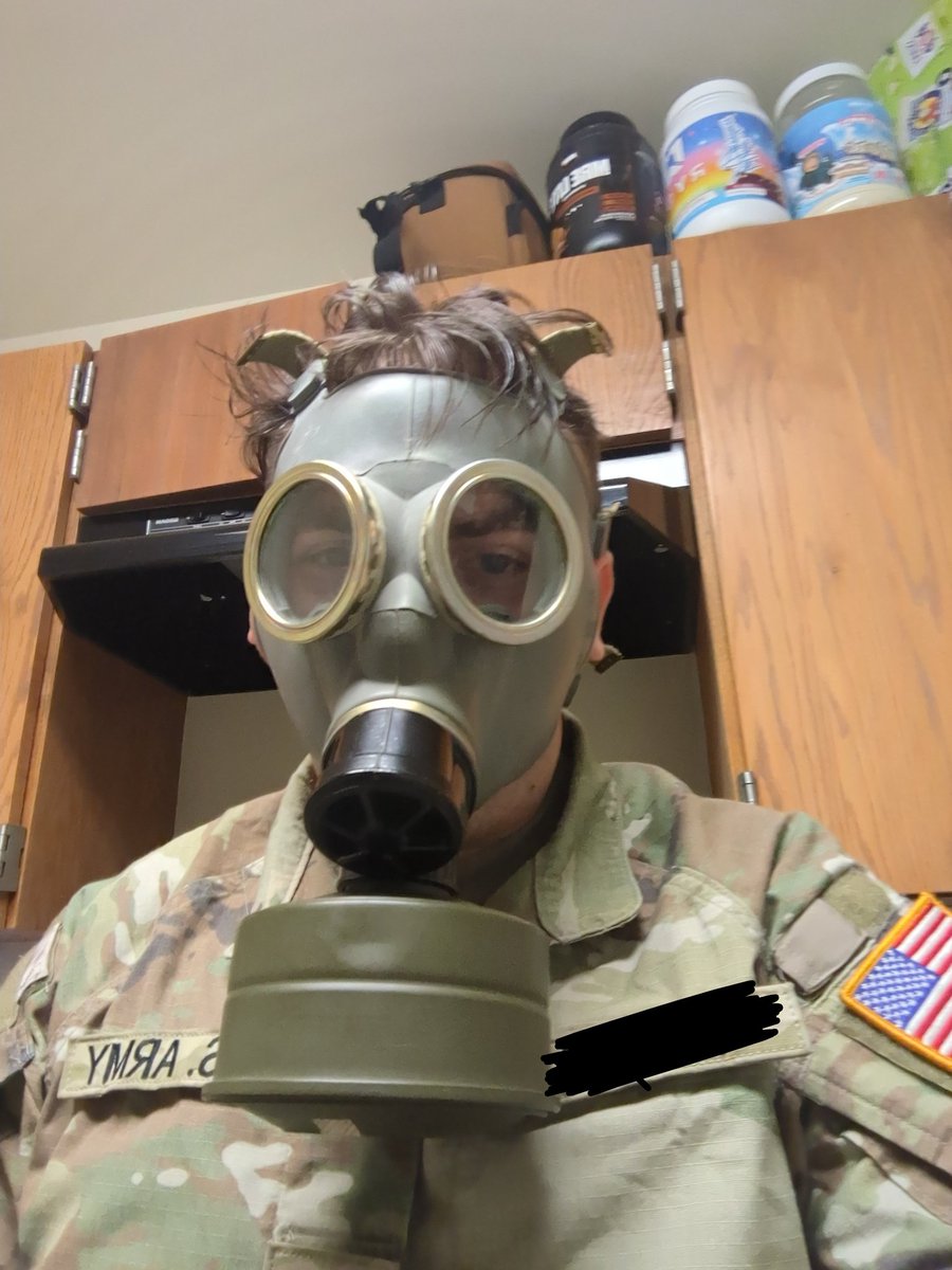xKillJoyKaliber's tweet photo. When they say room inspections Monday and you turn your room in a CS gas chamber to make sure you're good to go https://t.co/YkqxevXFV3