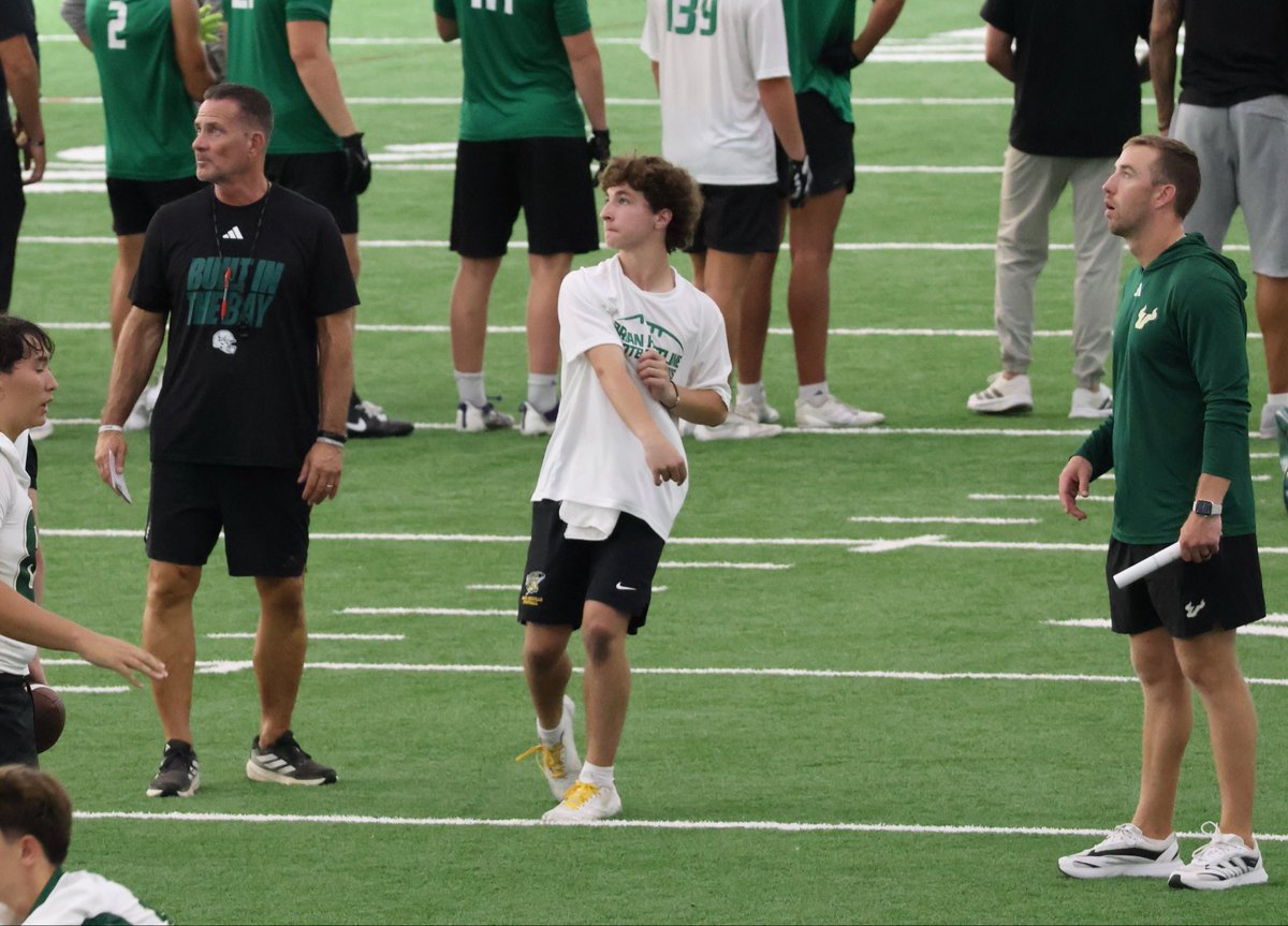 lj_depaul's tweet photo. Thank you @USFFootball for having me compete today at your camp!
@WardMelvilleFB @brianhartline @CoachTreyHoltz @Coachtimbeck https://t.co/2o8o3TTEZA