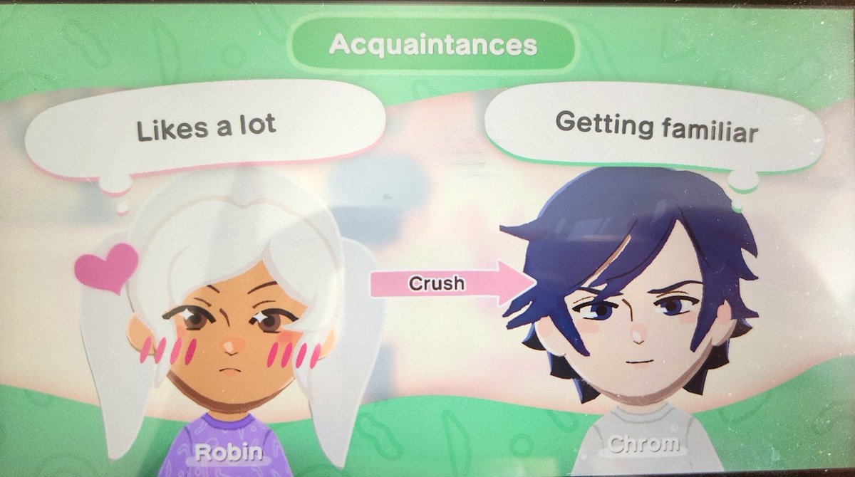 ASaladTong's tweet photo. Literally just made Chrom a couple minutes ago and girl is already in love https://t.co/BsMRPl63lL