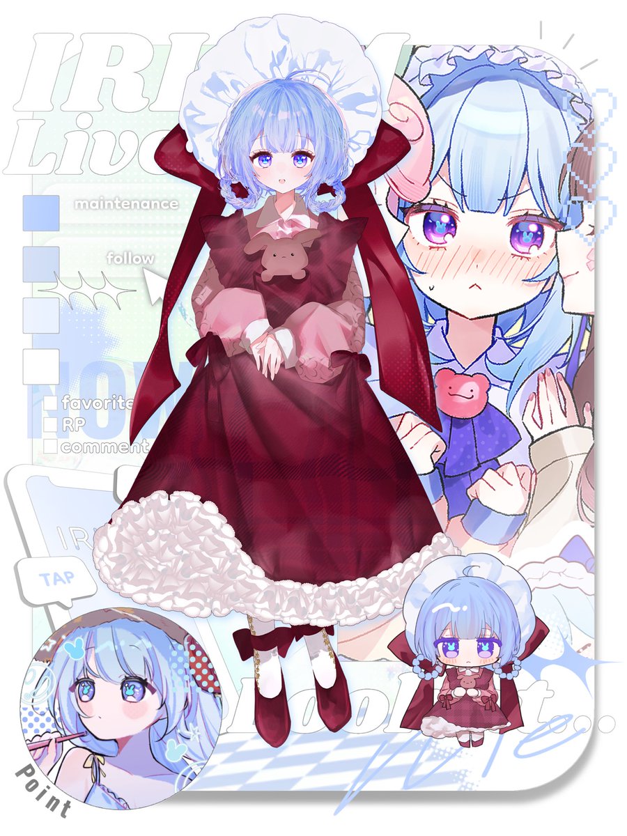 IRIAMメンテ中のフォロー祭り 不穏×世界観たっぷり×哲学