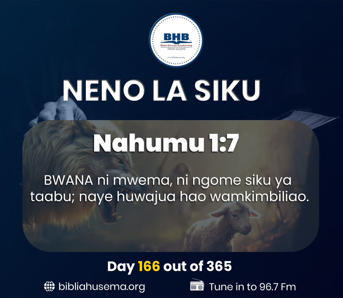 BHusema's tweet photo. BWANA ni mwema.

Tufuate kwenye channel yetu ya whatssap kwa hizi na hata habari za hivi punde; https://t.co/Qejgb8gTDz https://t.co/lBmvFM964f