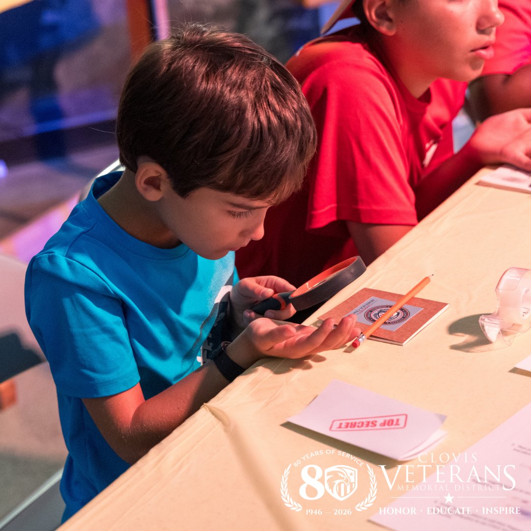 CVMDistrict's tweet photo. Don't forget! Spy Day is this Saturday, June 20th, at 10 AM at the Community Heritage Center! 🔍 Join us by registering here: https://t.co/hndPmtqtkp https://t.co/YpBEVDslxB