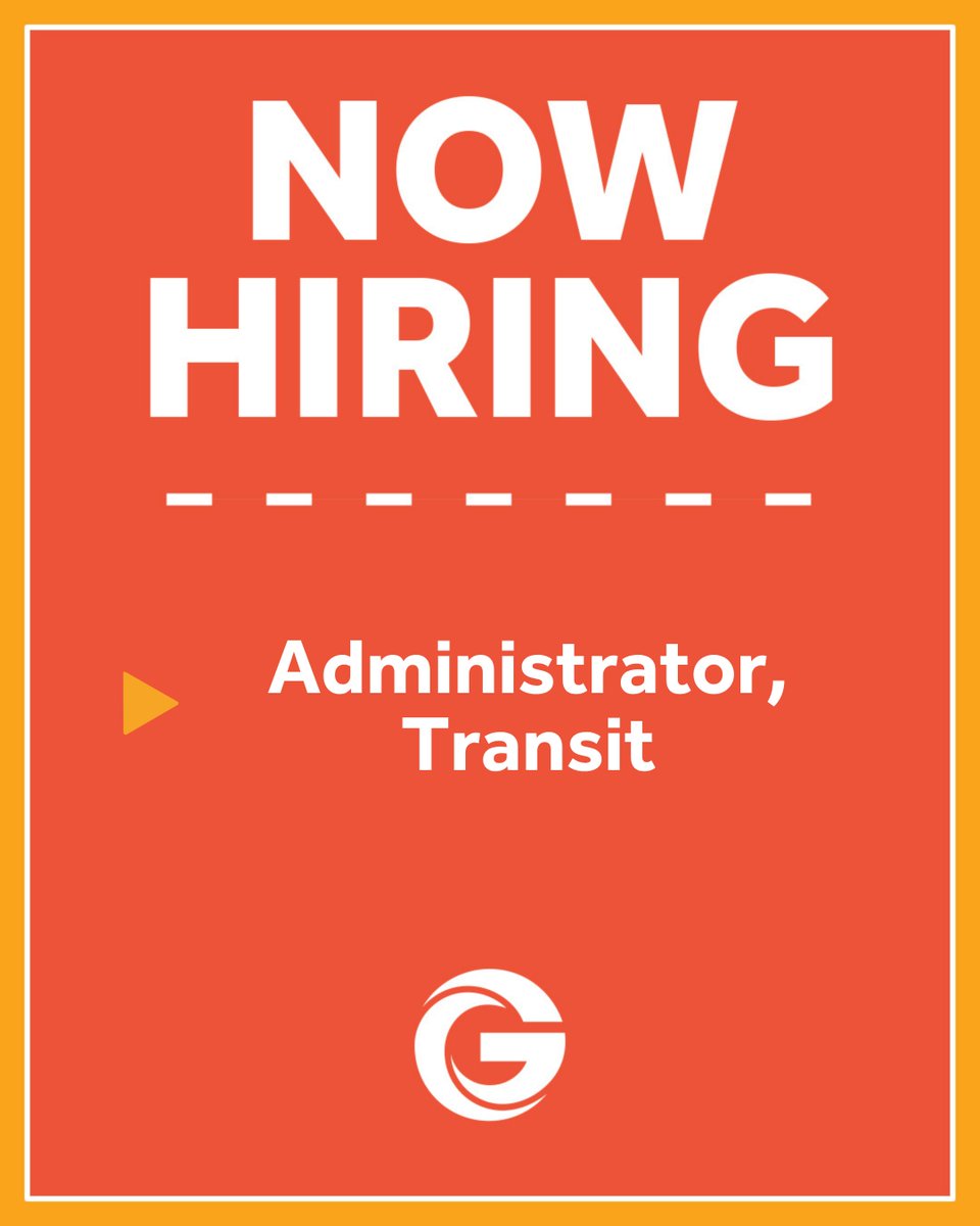 GlendaleAZ's tweet photo. We're #NowHiring for an Administrator in our Transportation department! This pivotal role involves overseeing transit planning, operations, and procurement while managing staff retention and training. If you’re passionate about shaping efficient transit programs and driving community impact, we want to hear from you! 

To learn more and to apply, visit: https://t.co/ZNazbJFhVw.

#TransportationJobs #GovernmentJobs