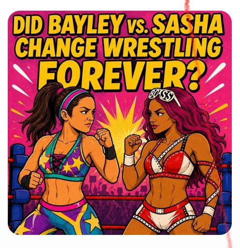 GrappleCityPod's tweet photo. New bonus episode out today 
. Bayley vs Sasha Banks NXT Takeover 2015 

https://t.co/nmn0TEjX1R https://t.co/vTpZoZfjNv