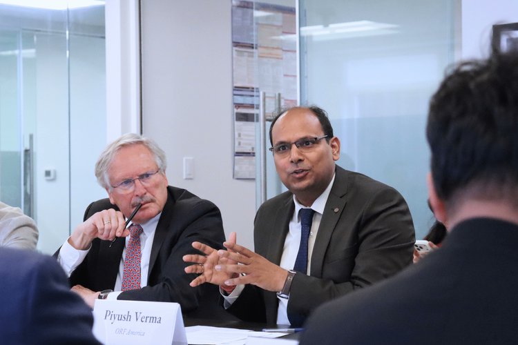 Dr_PiyushVerma's tweet photo. Had the pleasure to host a convening on #risingenergypowers and #newenergydiplomacy at @ORFAmerica. The energy sector that was once organized around #globalization, #efficiency, and #marketintegration is now increasingly shaped by #geopolitics, #industrialstrategy, and #nationalsecurity. More insights at:  
https://t.co/97cgrVPh7Z