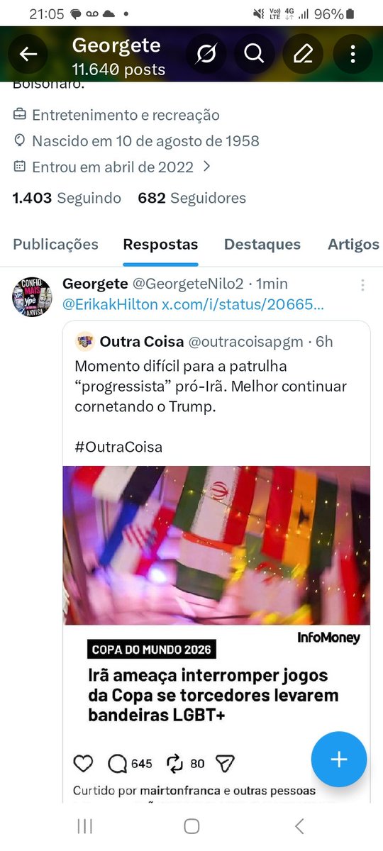 GeorgeteNilo2's tweet photo. @outracoisapgm @GFiuza_Oficial Mandei... https://t.co/vacIDZrZVp