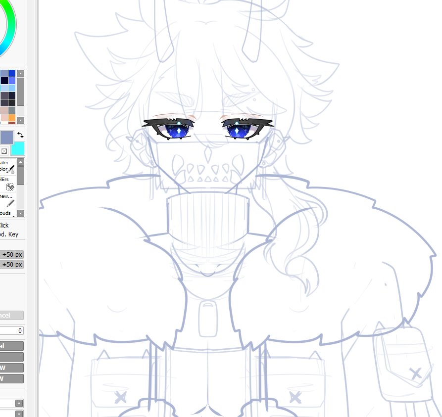 yuemeii_art's tweet photo. DemonOPS wip👹💙 https://t.co/JFcjmfvMTH