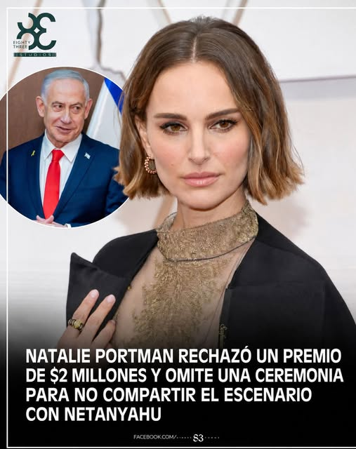 AntonioJMarti's tweet photo. Roger Mercader está en Barcelona, España.

Natalie Portman es noticia tras rechazar la ceremonia del Premio Génesis en Israel, declinando el galardón de 2 millones de dólares para no compartir escenario con el primer ministro Benjamin Netanyahu. En un comunicado, explicó que no quería que su presencia se interpretara como un respaldo a Netanyahu, enfatizando que la fundación de Israel como refugio para los supervivientes del Holocausto contrasta fuertemente con el trato que reciben las personas que sufren hoy en día.
Su decisión provocó una fuerte reacción política, e incluso un legislador israelí pidió que se le revocara la ciudadanía.
Finalmente, la Fundación del Premio Génesis canceló la ceremonia, lo que subraya la controversia en torno a su postura de principios.
#NataliePortman #NoticiasDeIsrael #PremioGénesis #NoticiasDeCelebridades #Tendencias