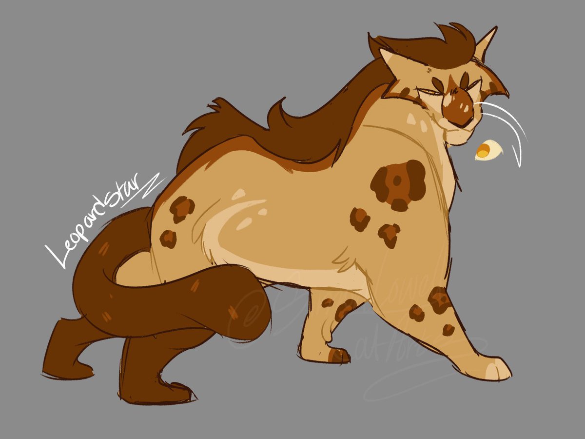 LowellCatArts's tweet photo. They should call her shapedstar- 

#warriorcats https://t.co/B6adbyg9u8