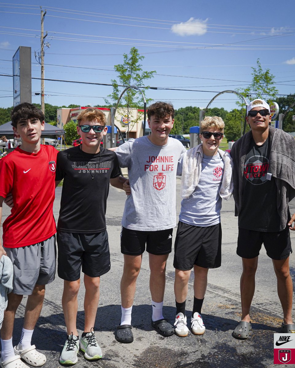 JohnstownMSOC's tweet photo. Record-breaking day 💦🚗⚽

Thank you to everyone who stopped by, donated, shared our fundraiser, or volunteered their time at Saturday’s Car Wash Fundraiser. Thanks to your incredible support, this was our biggest and most successful car wash yet!

#Together | #GoJohnnies 🎩 https://t.co/sWFOg8VQp3