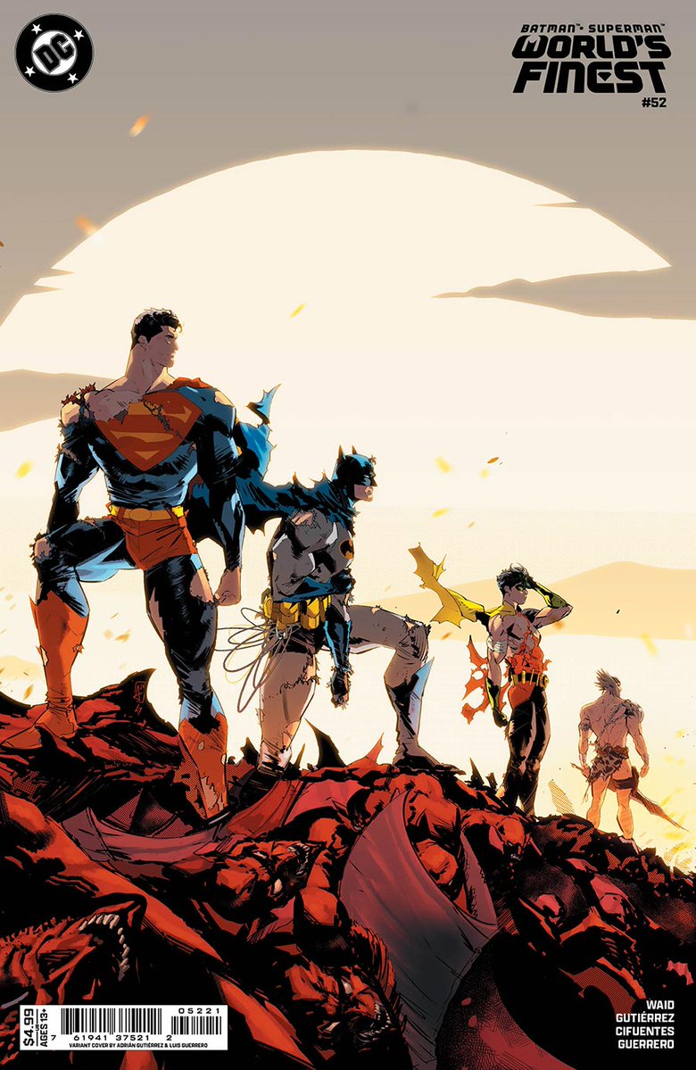 MidtownComics's tweet photo. PART TWO OF "STANDOFF IN SKARTARIS"!

Batman and Travis Morgan, the Warlord, must work together to combat the greatest threat to this underground kingdom—the Tyrannosorcerer! 

✨Enjoy this pair of comicbook cover picks to brighten up your #Monday COMING SOON to 🗽#MidtownComics!

📚 Batman Superman Worlds Finest #52
😍Covers by Adrian Gutierrez + Davide Paratore

👉Jump into the excitement with these covers (and more!) in all new DC Releases for 6/17: https://t.co/VGpibJsnO2

✏️Mark Waid 
🎨Adrian Gutierrez 

@MarkWaid @Agutierrezart @DavideParatore6 #ComicBooks #superman #batman #batmancomics #BatmanSuperman