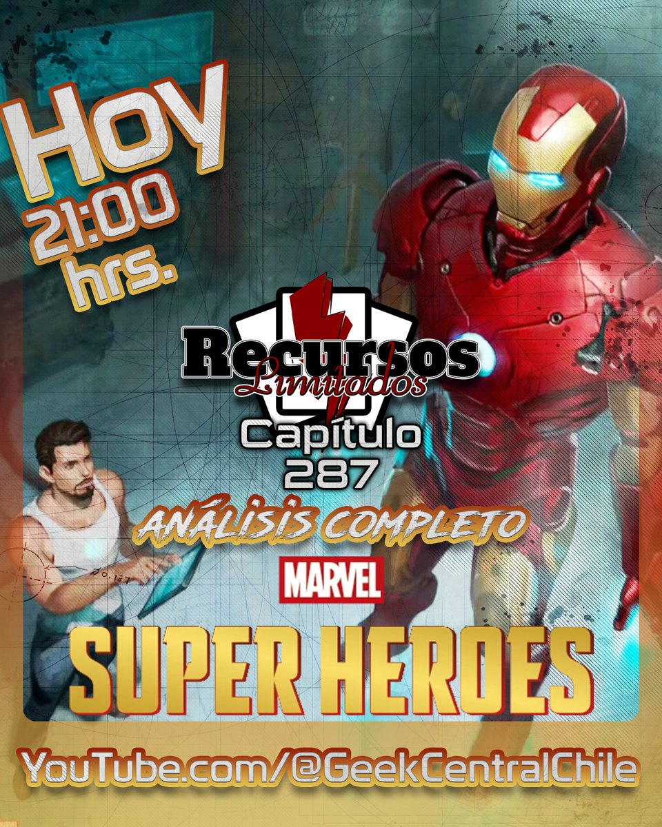GCentralChile's tweet photo. HOY Tenemos PROGRAMAZO: #AnรกlisisCompleto Nueva Expansiรณn #MTGxMarvel
Ven a Conocer Las Nuevas #Cartas #Mecรกnicas #Arquetipos y todo lo necesario para ir a ganar el #Prerelease de este Fin de Semana en tu Tienda Favorita!!!
21.00 Chile #Youtube https://t.co/Cq03VyioLO https://t.co/oDSBKDKVgf