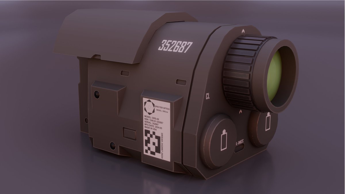 FenrixGT1's tweet photo. Modern Scope Concept

Artstation: https://t.co/niZxZCvoRQ

Original concept reference: https://t.co/cd8Phk9bNp https://t.co/NJwEH78oD8